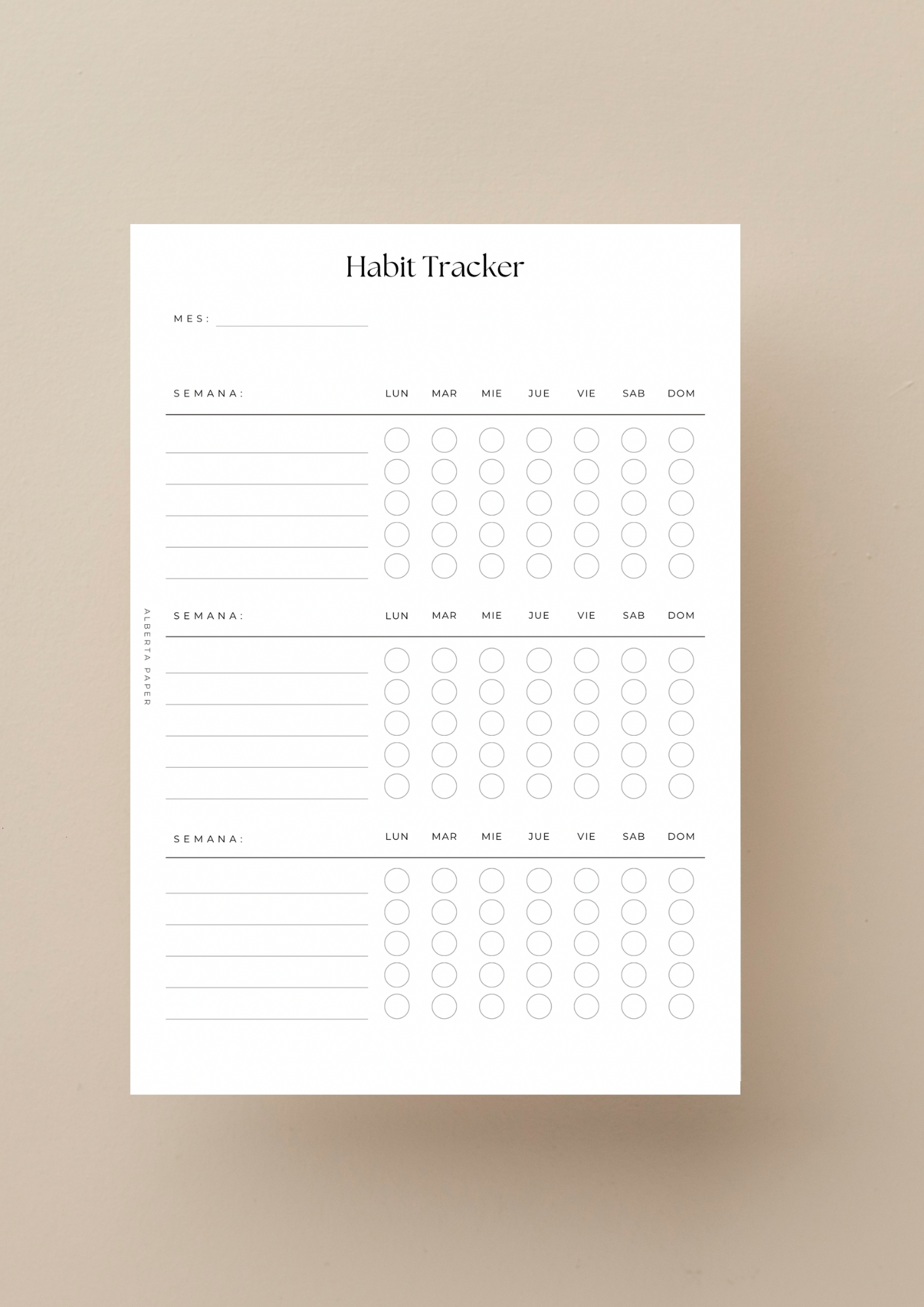 Habit Tracker