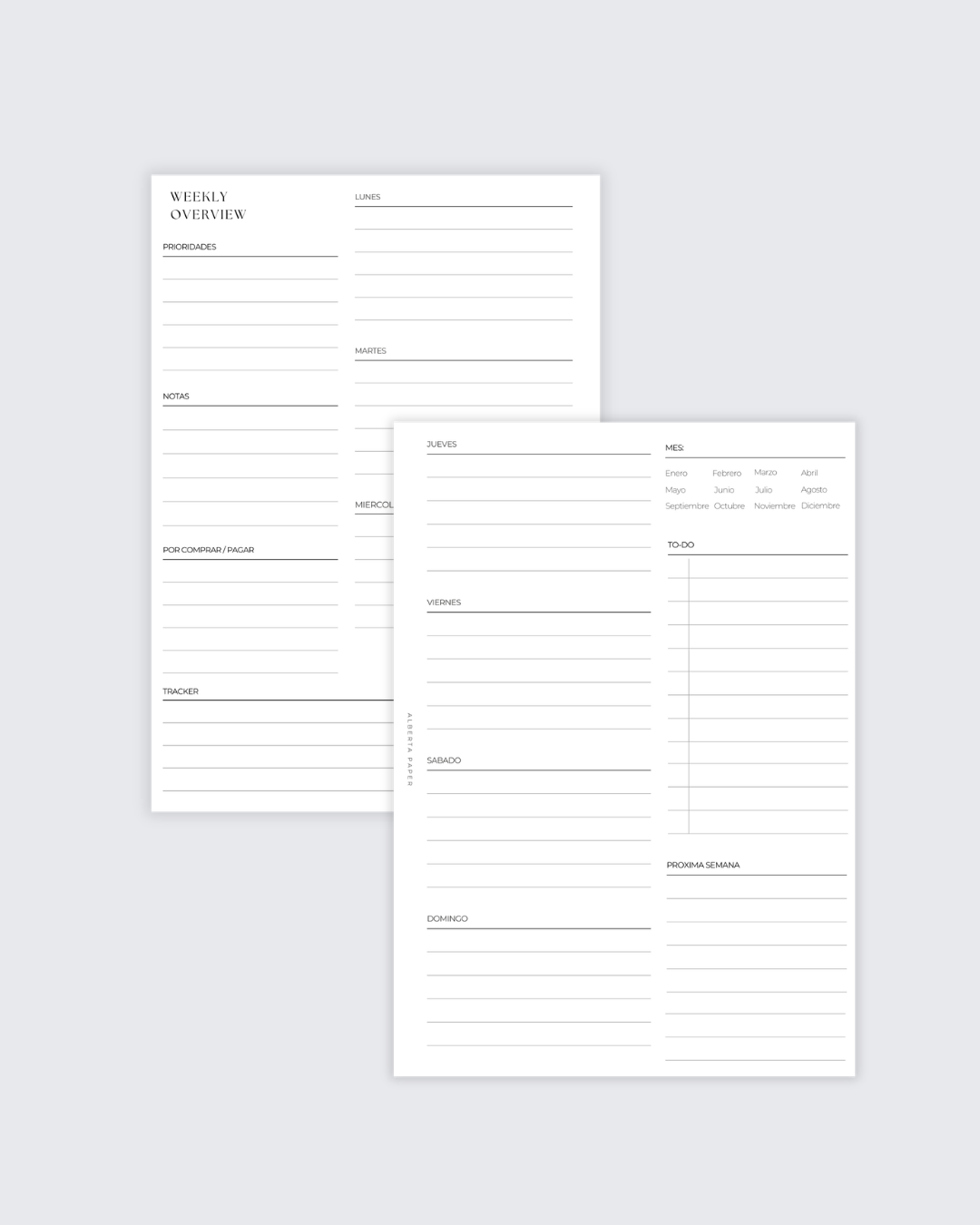 Weekly Overview 2 pg